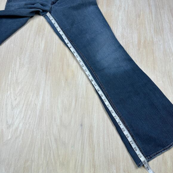 Silver Jeans Aiko Bootcut Flare Mid Rise Cowgirl Core Casual Denim Jeans 30 - Picture 9 of 16